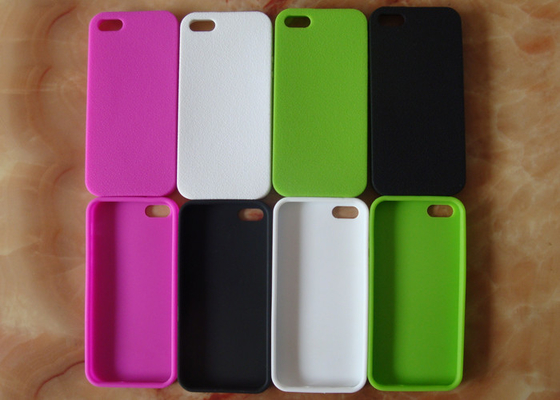 A foto cor-de-rosa impermeável personalizada de IPhone encaixota a tampa protetora do telefone do silicone para Iphone 5