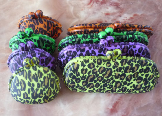 Malote da bolsa da moeda do silicone do estilo de México com a bolsa colorida gravada