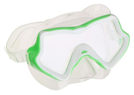 Silicone impermeável do dobro da máscara do mergulho da correia da saia ajustável para o nadador
